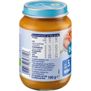 babylove Menu wortelen met zoete aardappelen en rundvlees van 5.maand, 190 g