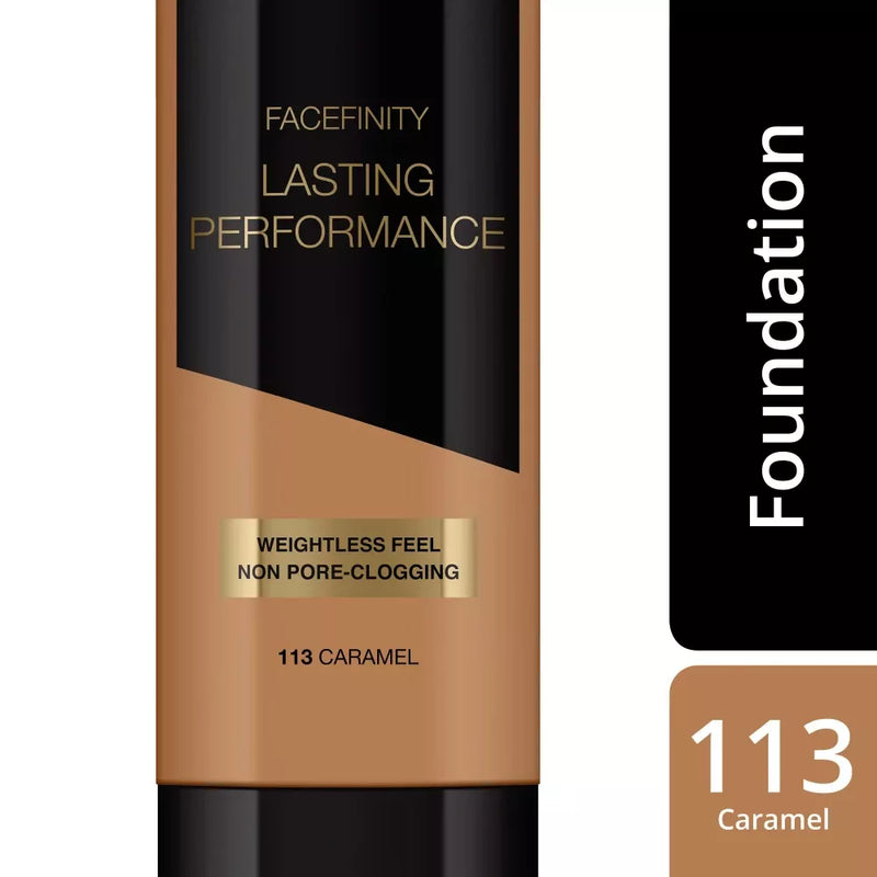 MAX FACTOR Make-up Facefinity Lasting Performance Foundation Caramel 113, 35 ml