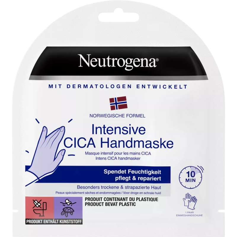 Neutrogena Handmasker, intensief cica masker (1 paar), 2 stuks.