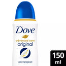 Déo-spray anti-transpirant Dove Advanced Care Original, 150 ml