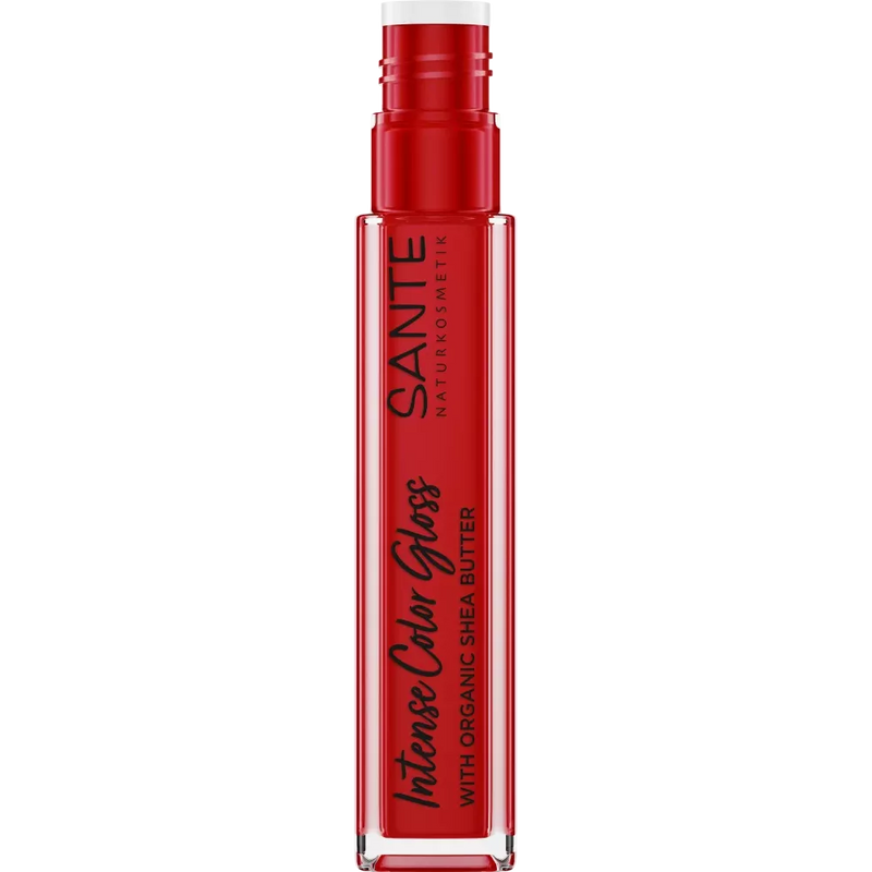 Sante Lip Gloss Intense Color 06 Daring Red, 5.3 ml