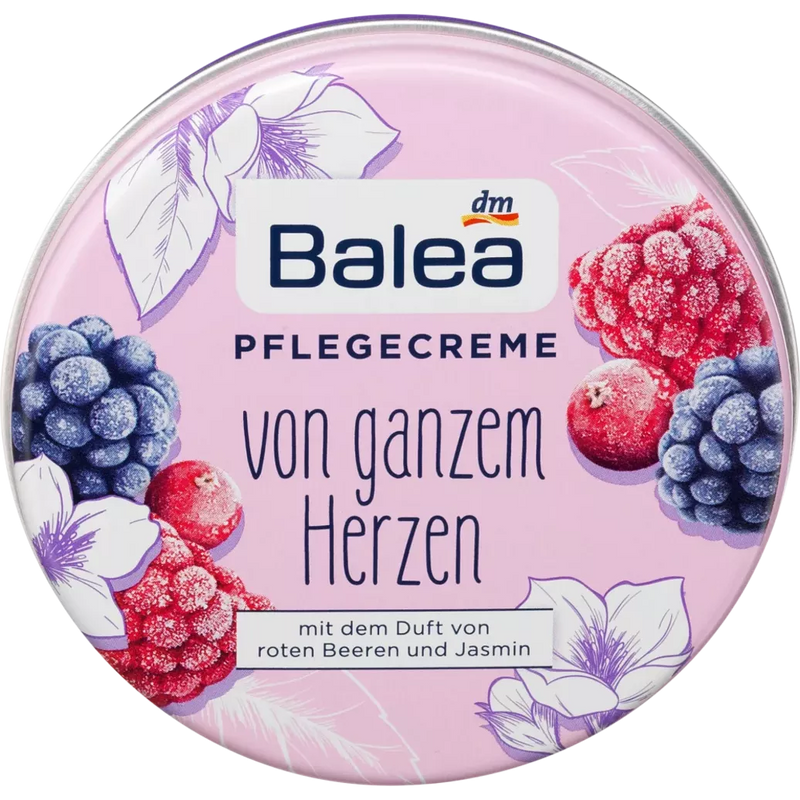 Balea Verzorgende crème "met heel mijn hart", 30 ml