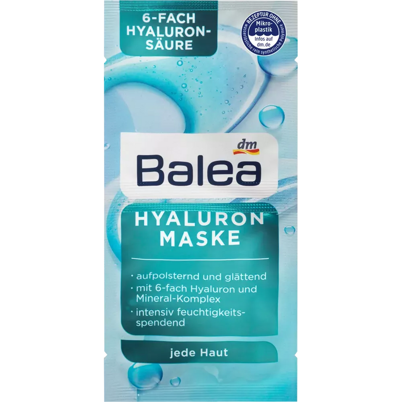 Balea Masker Hyaluron, 16 ml