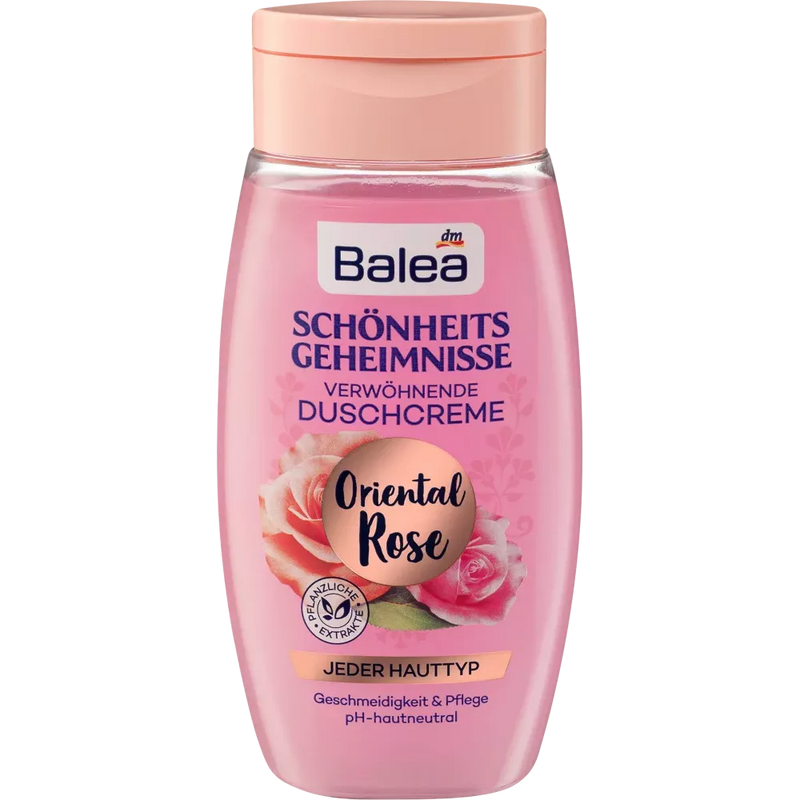 Balea Schönheitsgeheimnisse Douchecrème Rose, 250 ml