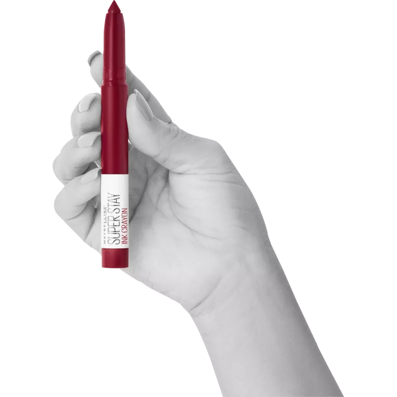 Maybelline New York Lipstick Super Stay Inktkrijt 55 Make It Happen, 1,5 g