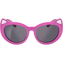 SUNDANCE Zonnebril voor kinderen in roze met kattenoren en zwarte tint, 1 stuk
