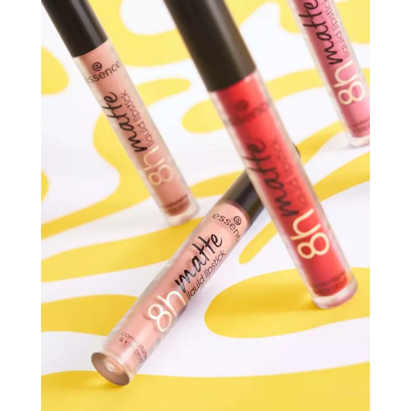 essence Lipstick Liquid 8h Matte 07 Classic Red, 2.5 ml