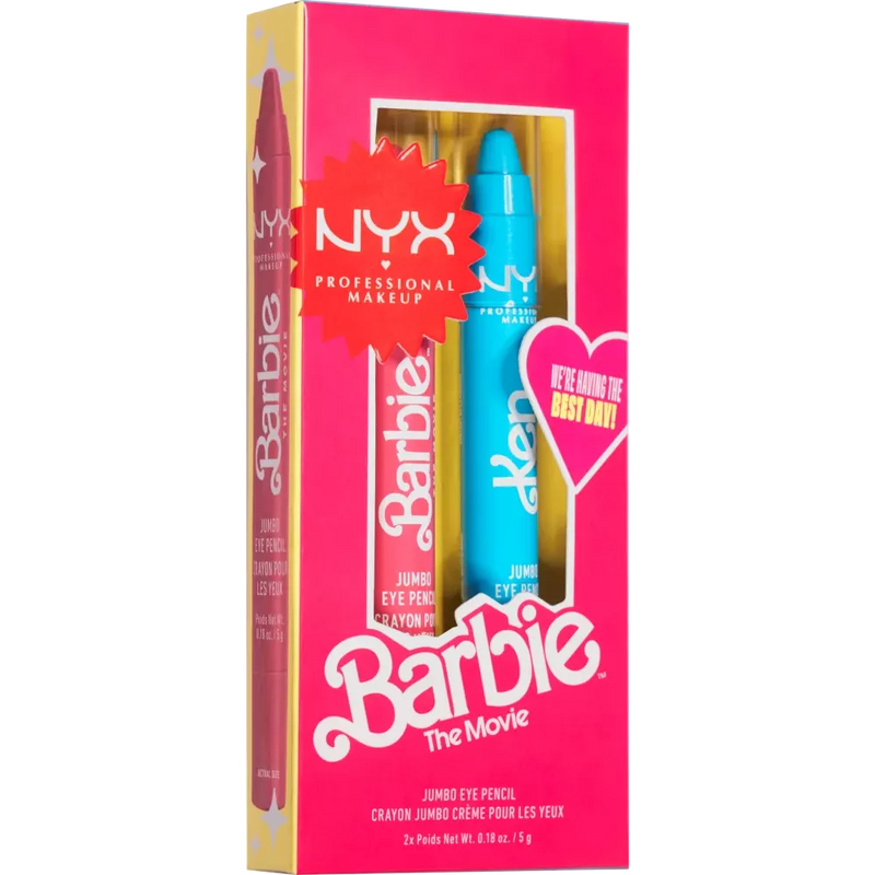 NYX PROFESSIONAL MAKEUP Eyeliner set Barbie Jumbo 01, 2st, 1 st