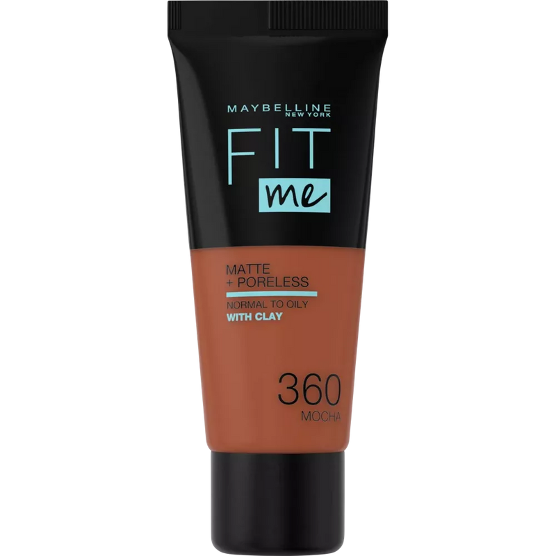 Maybelline New York Make-up Fit Me Matte & Poreless 360 Mocha, 30 ml