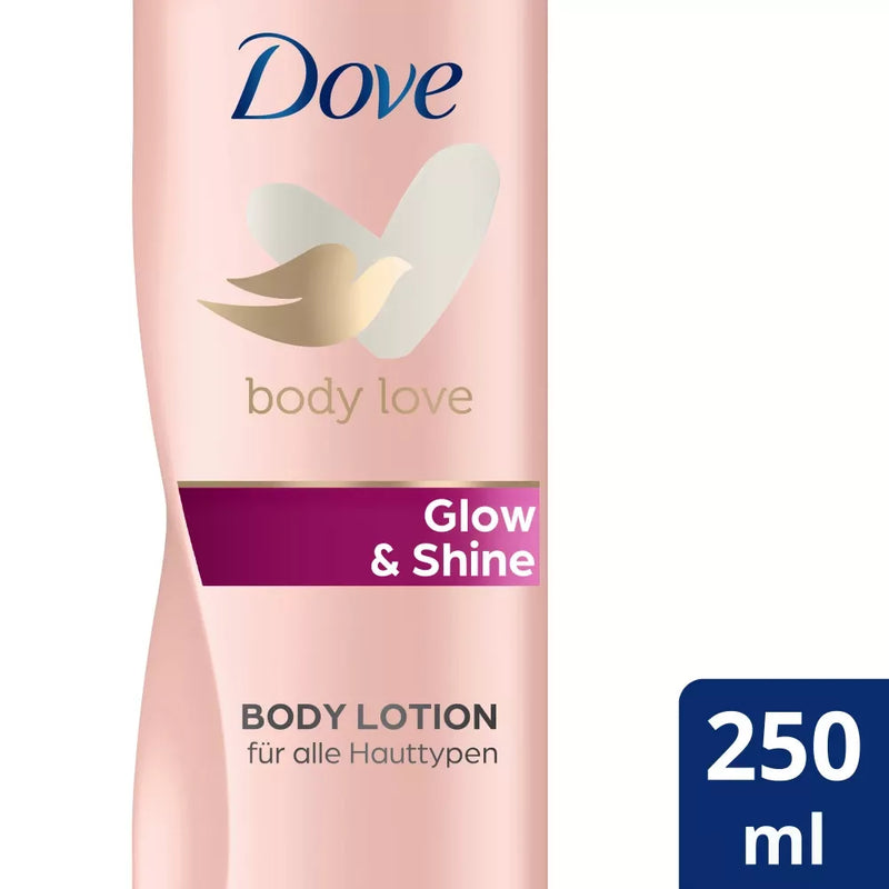 Dove Body Lotion Glow & Shine, 250 ml