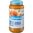 babylove Spaghetti Bolognese menu vanaf 12 maanden, 250 g