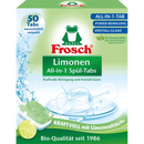 Frosch Vaatwasmachinetabletten Lime All-in-1, 50 Stuks