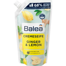Savon crème Balea Gingembre et Citron, recharge, 500 ml