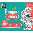 Pampers Baby Pants Baby Dry Gr.4 Maxi (9-15 kg) Édition Limitée Paw Patrol, boîte mensuelle, 180 pièces.