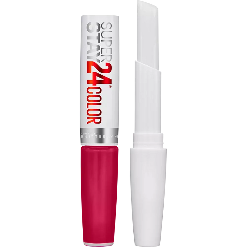 Maybelline New York Lippenstift Super Stay 24h Opitc Bright 865 Bleached Red, 5 g