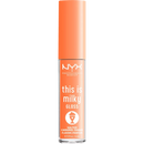 NYX PROFESSIONAL MAKEUP Lip Gloss This Is Milky Gloss 18 Salted Caramel Shake, 4 ml