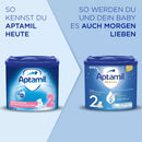 Aptamil lait de suite 2 biberons soir après 6 mois, 400 g