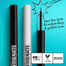 NYX PROFESSIONAL MAKEUP Eyeliner Vivid Matte 01 Noir, 2 ml