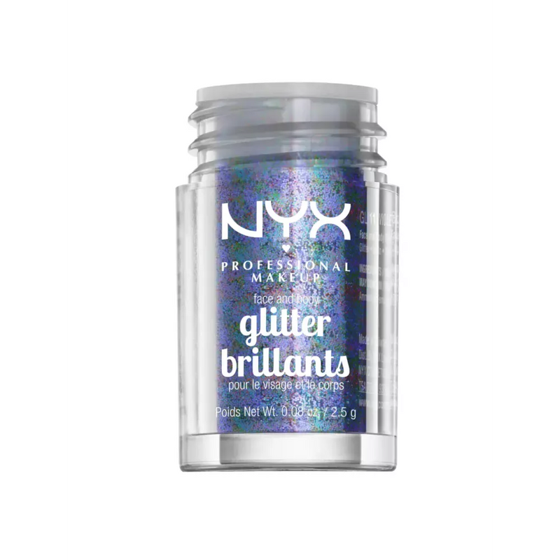 NYX PROFESSIONAL MAKEUP Gezichts- en lichaamsglitter Violet 11, 2,5 g