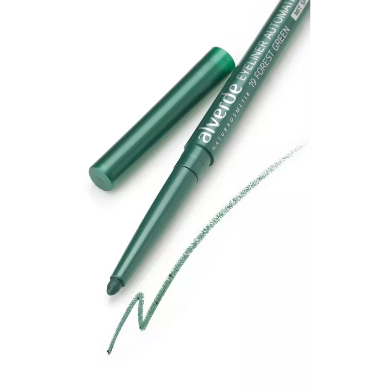 alverde NATURKOSMETIK Kajal Eyeliner Automatic 19 woudgroen, 0,3 g