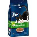 Croquettes pour chats Purina Felix au poulet, à la dinde et aux légumes, Sensation Inhome, 2 kg