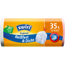 Sacs poubelle Swirl 35 l avec cordon de serrage, 15 pcs.