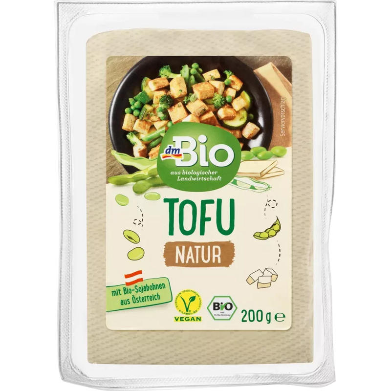 dmBio Tofu, naturel, 200 g