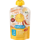 babylove Quetschie pause déjeuner muesli pomme-banane-cerise recyclable dès 1 an, 100 g