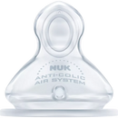 Nuk First Choice+ silicone speen, maat M (melk), 6-18 maanden, 2 stuks.