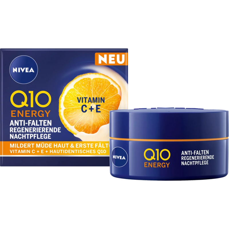 NIVEA Anti rimpel nachtcrème Q10 Energy, 50 ml