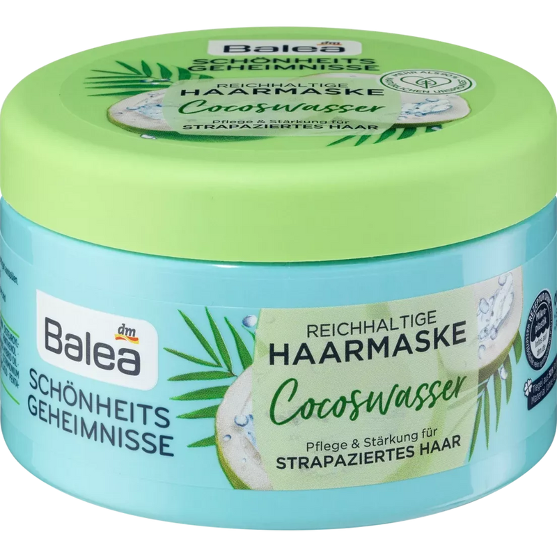Balea Schönheitsgeheimnisse Haarmasker Kokoswater, 250 ml