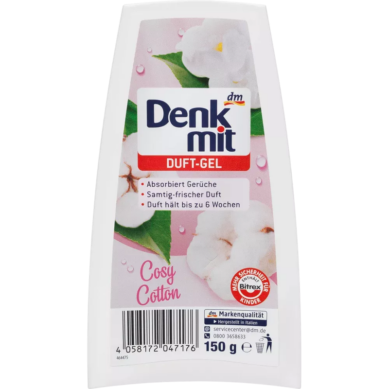 Denkmit Luchtverfrisser Geurgel Cosy Cotton, 150 g