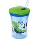 Nuk Drinkfles Evolution Action Cup, groen/blauw, vanaf 12 maanden, 230 ml, 1 stuk