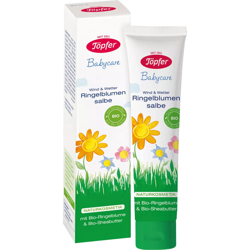 Töpfer Wind & Weer Calendula Zalf Babyverzorging, 25 ml