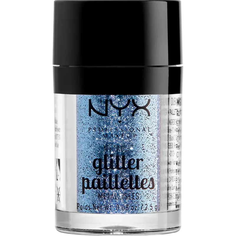 NYX PROFESSIONAL MAKEUP Glitter metallic 02 Darkside, 2,5 g