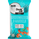 Lingettes multi-usages humides Denkmit eau de coco et amandes, 50 pièces.
