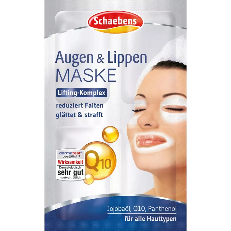 Schaebens Masker Ogen & Lippen, 6 ml
