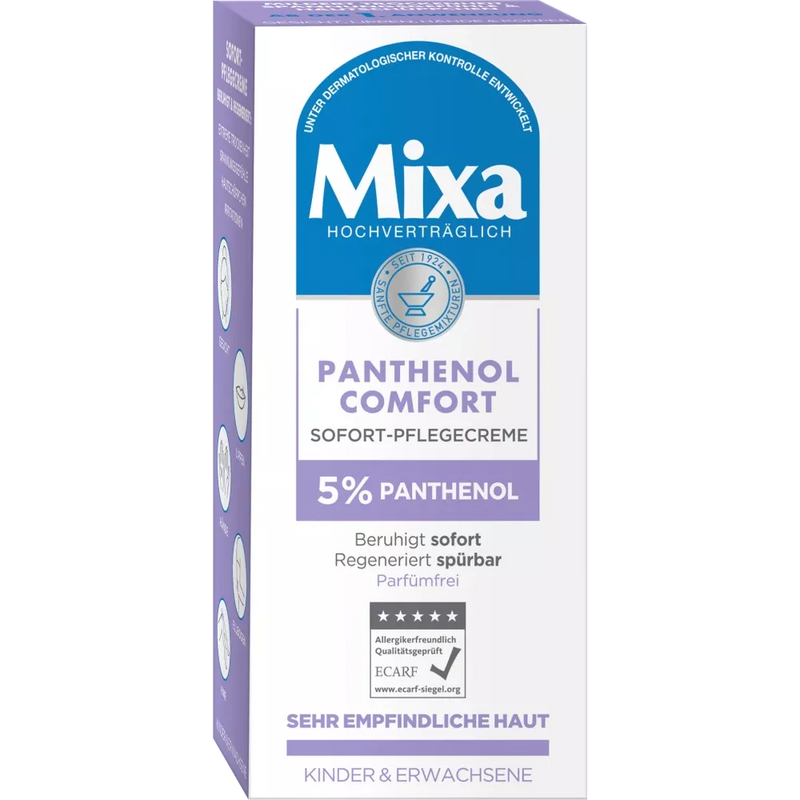 Mixa Verzorgingscrème Panthenol Comfort, 50 ml