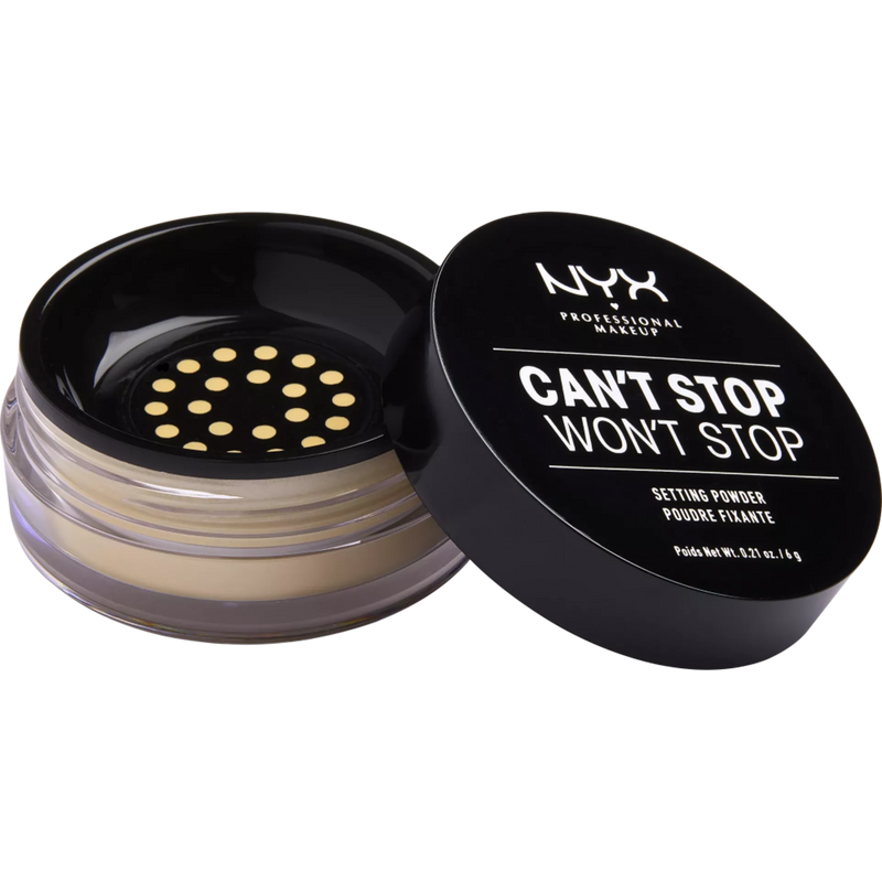 NYX PROFESSIONAL MAKEUP Losse poeder Can't Stop Won't Stop Setting Banana 06, 6 g