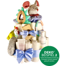 Tanjo Diaper cake grand, bleu, 1 pièce