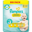 Pampers Luiers Premium Protection maat 2 Mini, New Baby (4-8 kg), Grootverpakking, 76 stuks.