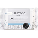 Lillydoo Wet lingettes enfants visage &amp; mains, 20 pièces.