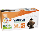 Yarrah Honden Natvoer Bio Paté met rundvlees, kip en kalkoen, Multipack (6 x 150g), 900 g
