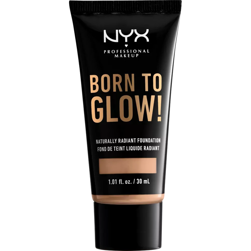 NYX PROFESSIONAL MAKEUP Foundation Born To Glow Naturally Radiant Natural 07, 30 ml