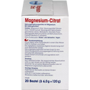 Mivolis Magnesiumcitraat, granulaat 20 zakjes, 120 g