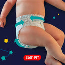 Pampers Baby Pants Night Baby Dry taille 6 (15+ kg), boîte mensuelle, 138 pièces.