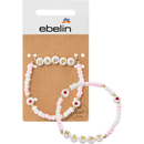 Bracelet ebelin avec l'inscription HAPPY, 1 pièce.