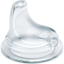 Nuk Siliconen ventielspeen, vanaf 6 maanden, 2 stuks.