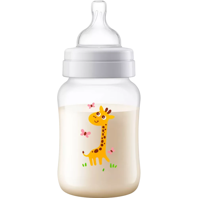 Philips AVENT Babyfles Anti-Colic silicone, vanaf 1 maand, 260 ml, 1 stuk