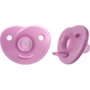 Philips AVENT Fopspeen Soothie silicone, roze/roze, vanaf geboorte, 1 stuk